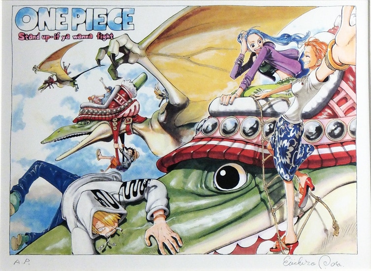 小売 【Zさん専用】ワンピース 複製原画 サイン入り 尾田栄一郎