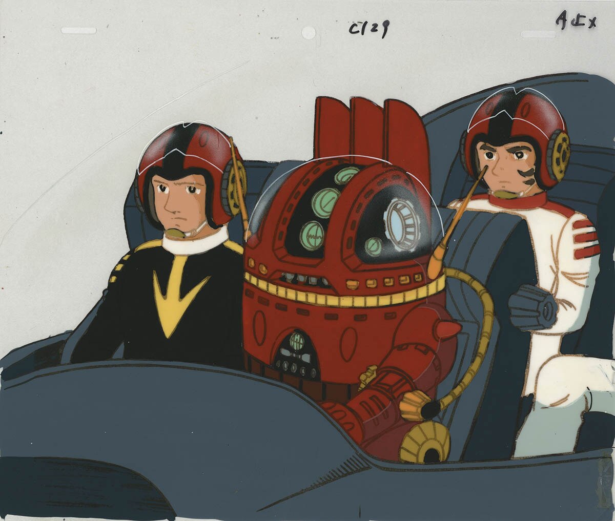 宇宙戦艦ヤマト アナライザー セル画 希少 宇宙戦艦ヤマトアナライザー