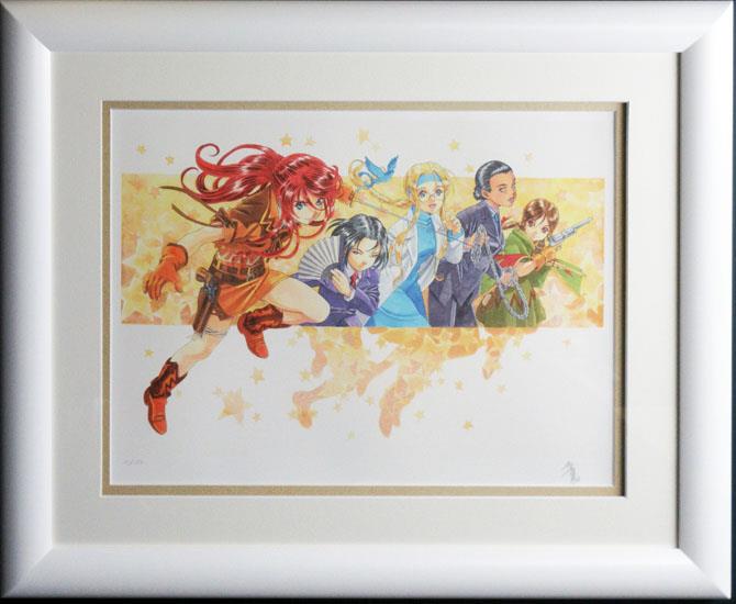 サクラ大戦リトグラフ八犬伝