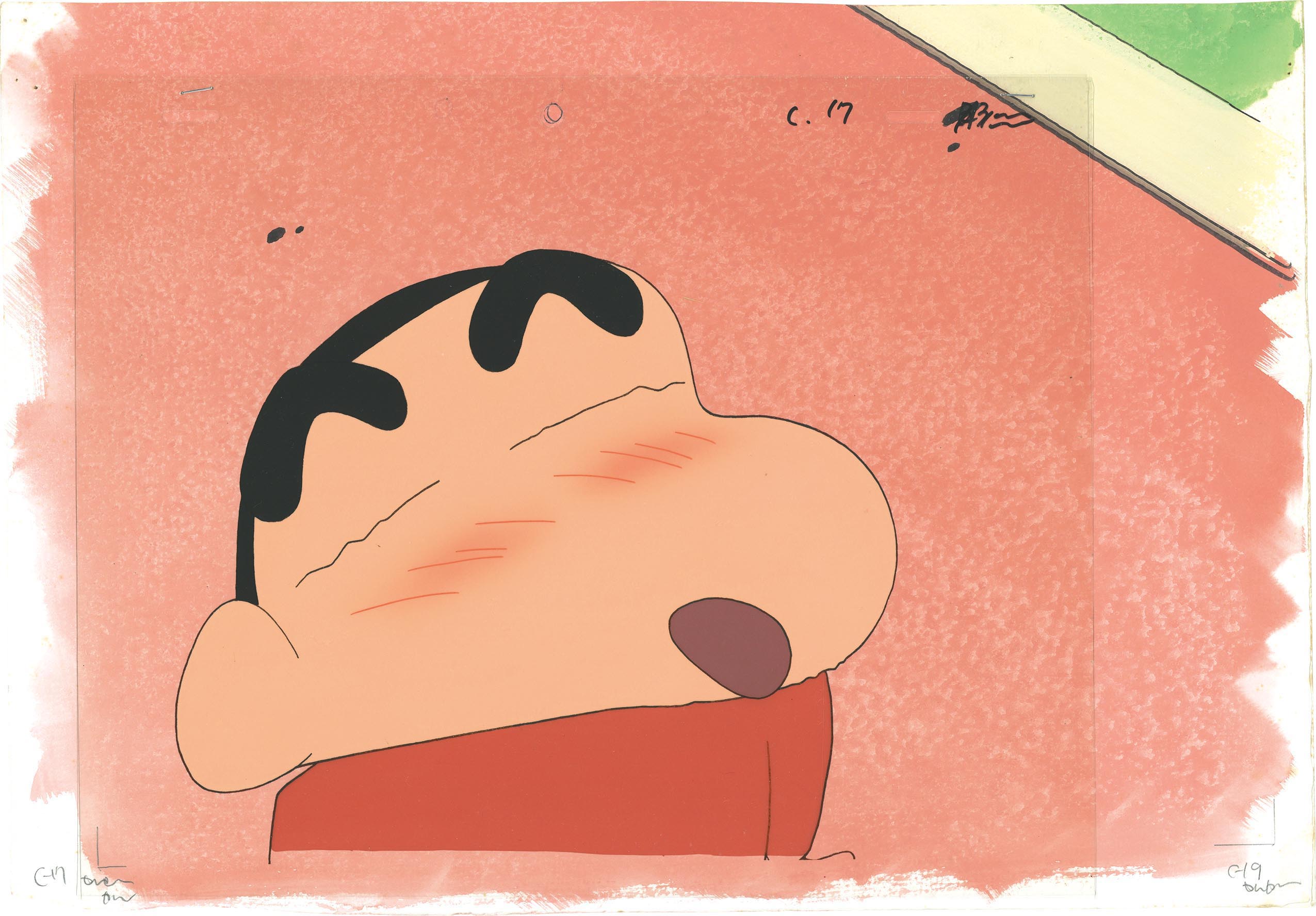 セル画 クレヨンしんちゃん 野原しんのすけ Yahoo!オークション - セル