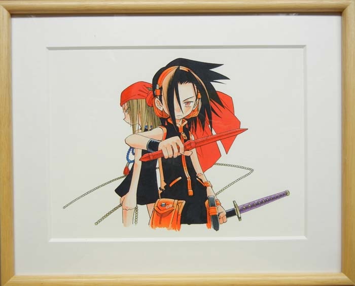 シャーマンキング 複製原画 直筆サイン入り シャーマンキング 直筆