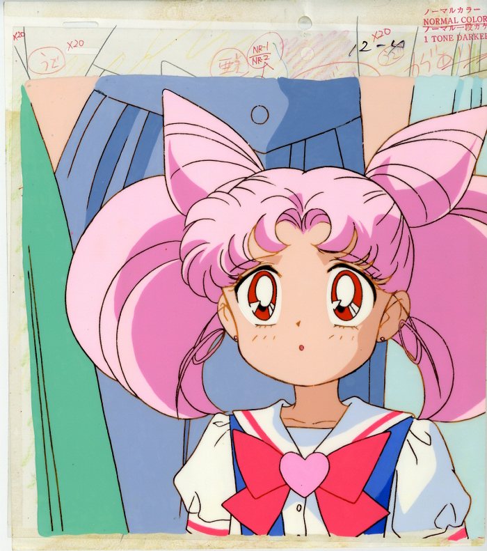 10years Anniversary うさぎ＆ちびうさ LEDキャンバスライト:美少女