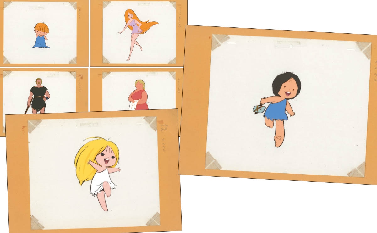 3060] わんぱく大昔クムクム 準備稿セル / クムクム/チルチル/フルフル