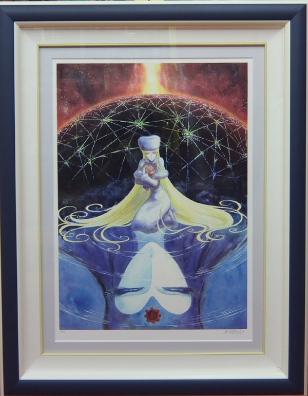 松本零士「スターシャⅠ」シルクスクリーン 直筆サイン・エディション