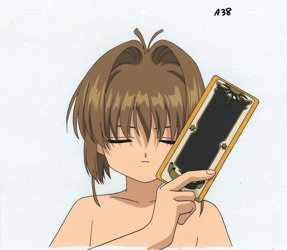 カードキャプターさくら ドアップ セル画 木之本桜