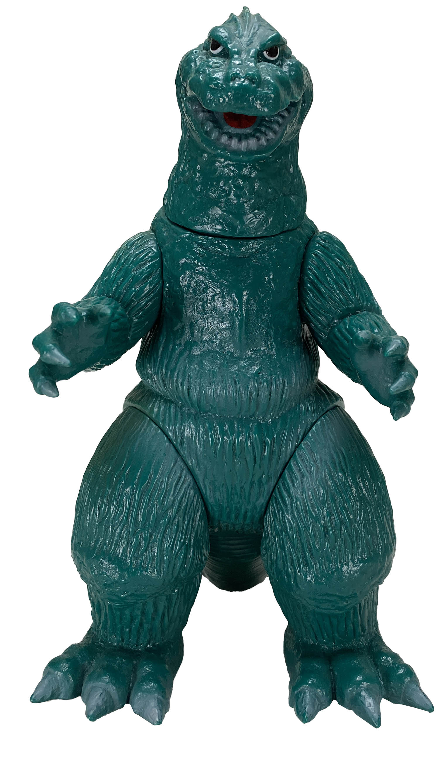 ベアモデル オール怪獣コレクション 初代ゴジラ 緑成型/青銀塗装 電車