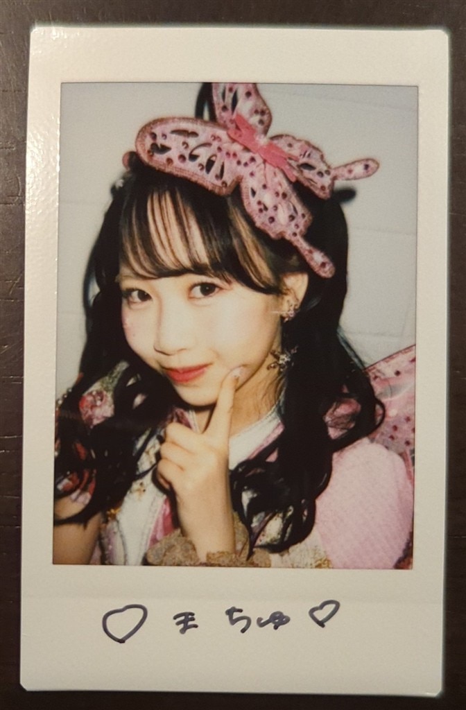 FRUITS ZIPPER松本かれん 生誕ラッフルチェキ 【公式通販】