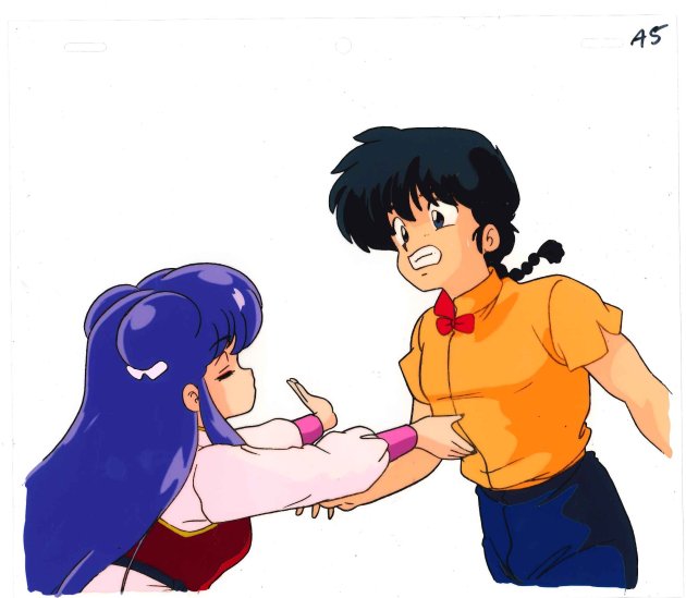 らんま1／2セル画（早乙女 らんま）超大判版権 希少品】【非売品