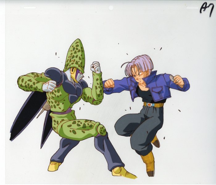 ドラゴンボールZ 色彩用セル / トランクス ドラゴンボールZ 色彩用セル