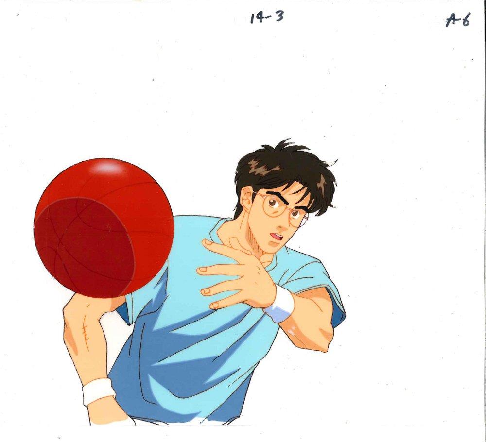 世界有名な SLAM DUNK セル画 木暮公延 メガネくん セル画 - セル画