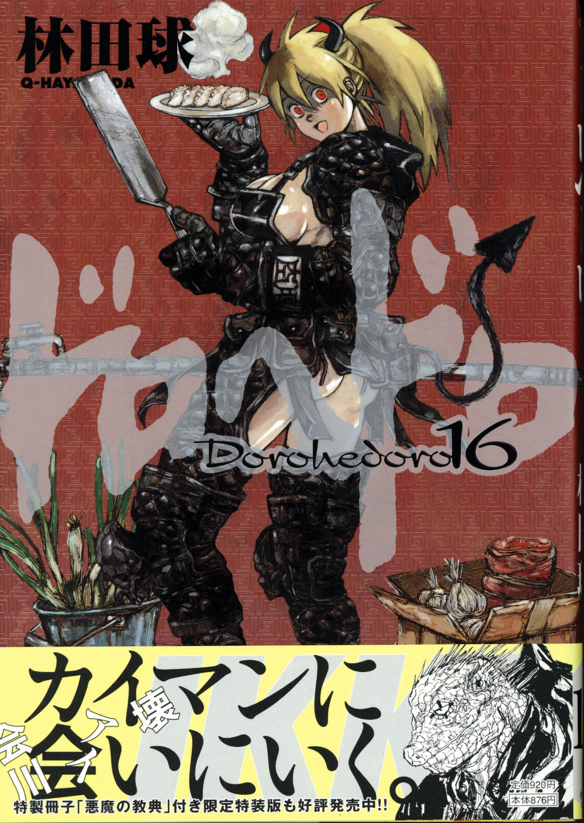 林田球直筆イラストサイン本「ドロヘドロ」16