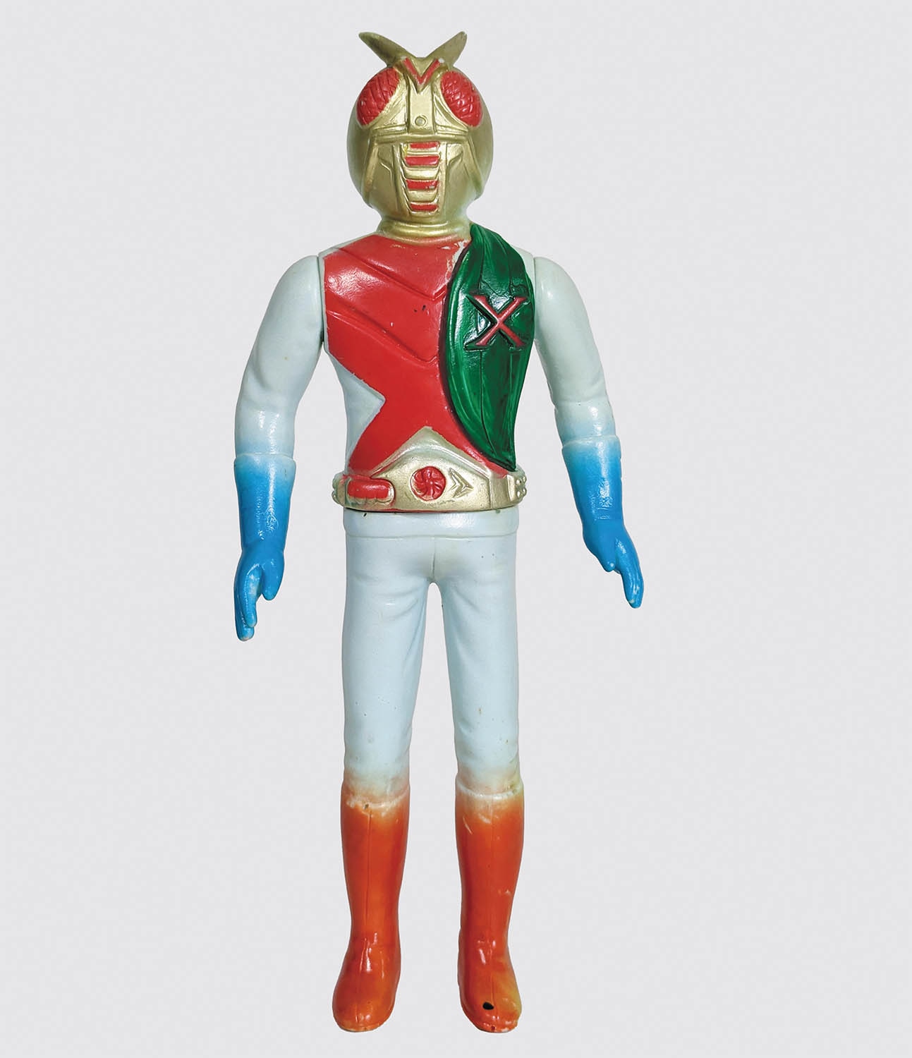 無版権】面取れ 仮面ライダー ソフビ 25cm