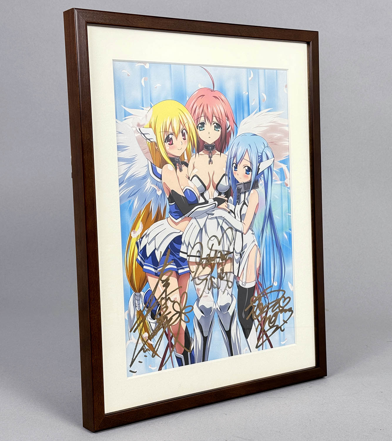 6011] 早見沙織・野水伊織・福原香織 直筆サイン入り複製イラスト