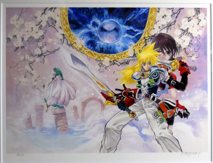 いのまたむつみ テイルズオブデスティニー2 版画 ミクスドメディア