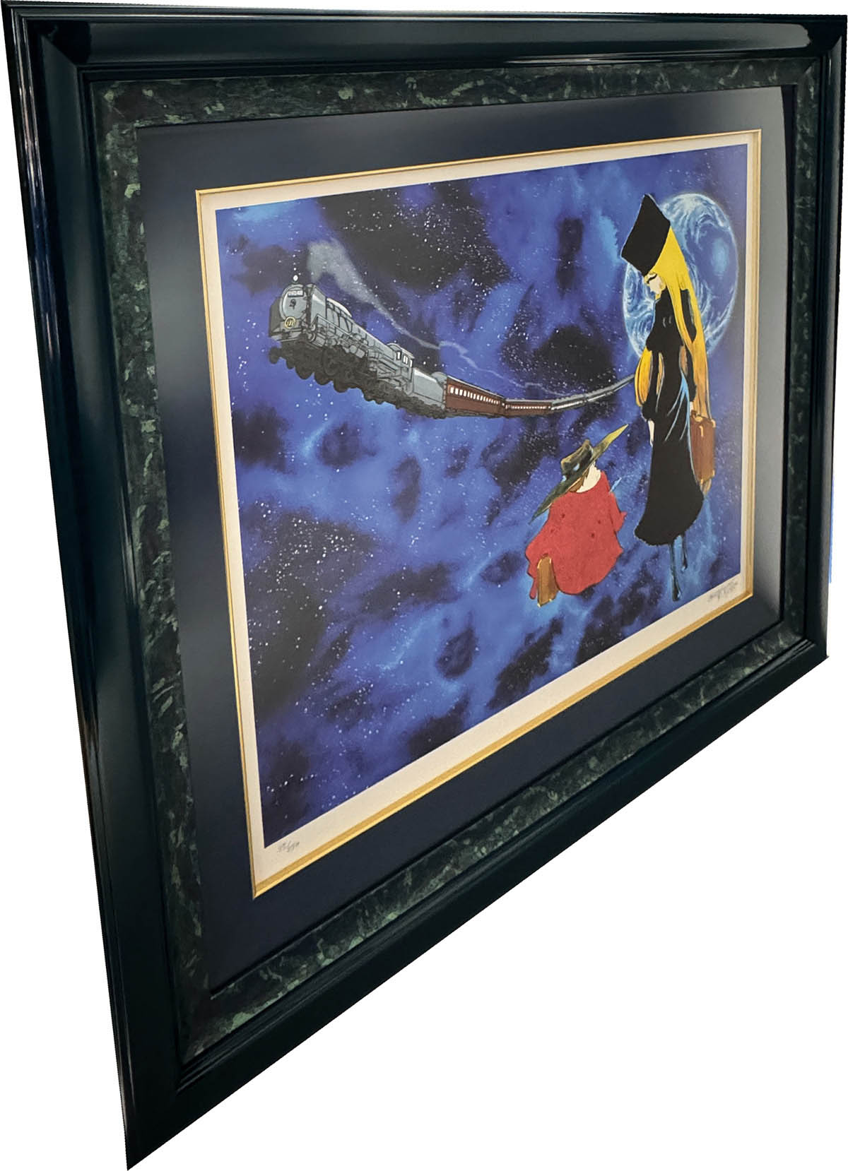 銀河鉄道999〜星の海の夢シルクスクリーン132/250 松本零士サイン