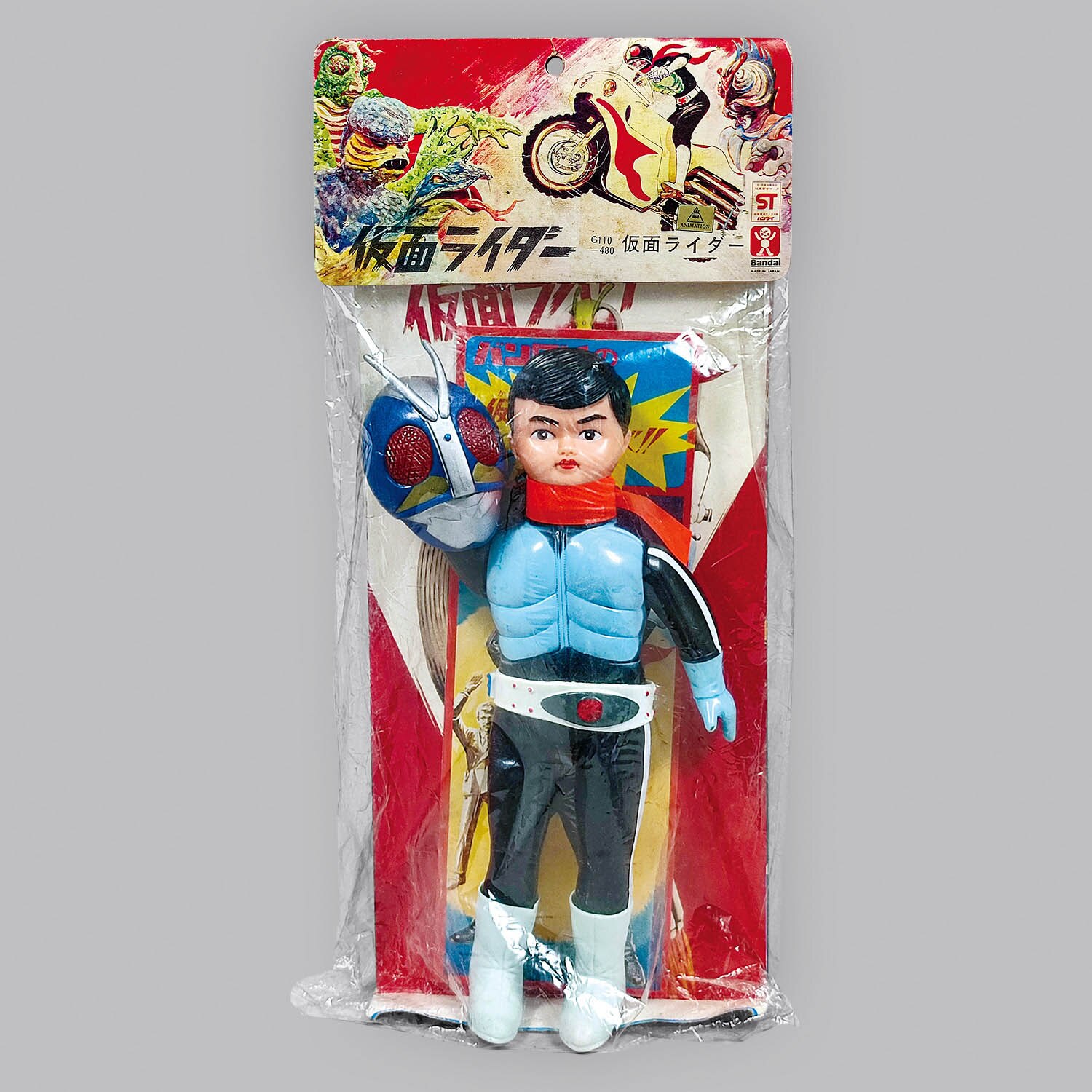 旧バンダイ仮面ライダーソフビ ブルーマスク