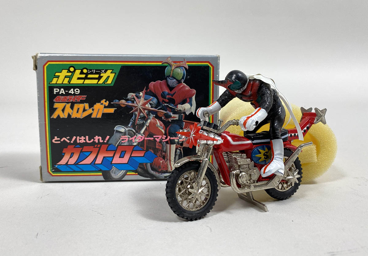 仮面ライダーストロンガー タックル テントロー バイク ミニカー