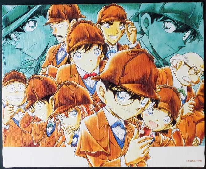 レア 非売品 名探偵コナン イラスト； 青山剛昌 告知ポスター B2サイズ