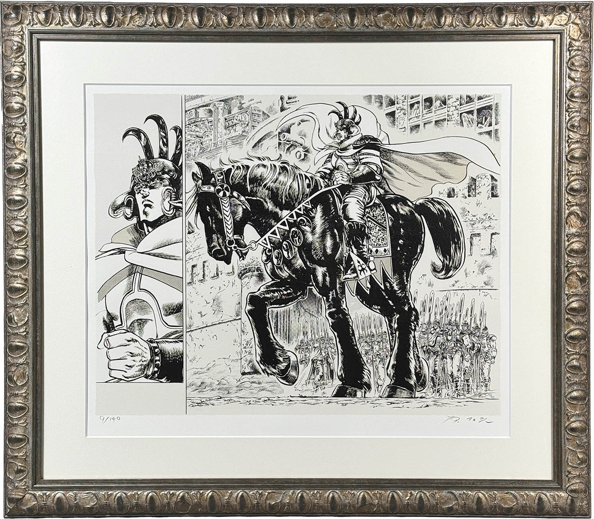 C84激レア✨7/120 北斗の拳 リトグラフ 直筆サイン原哲夫