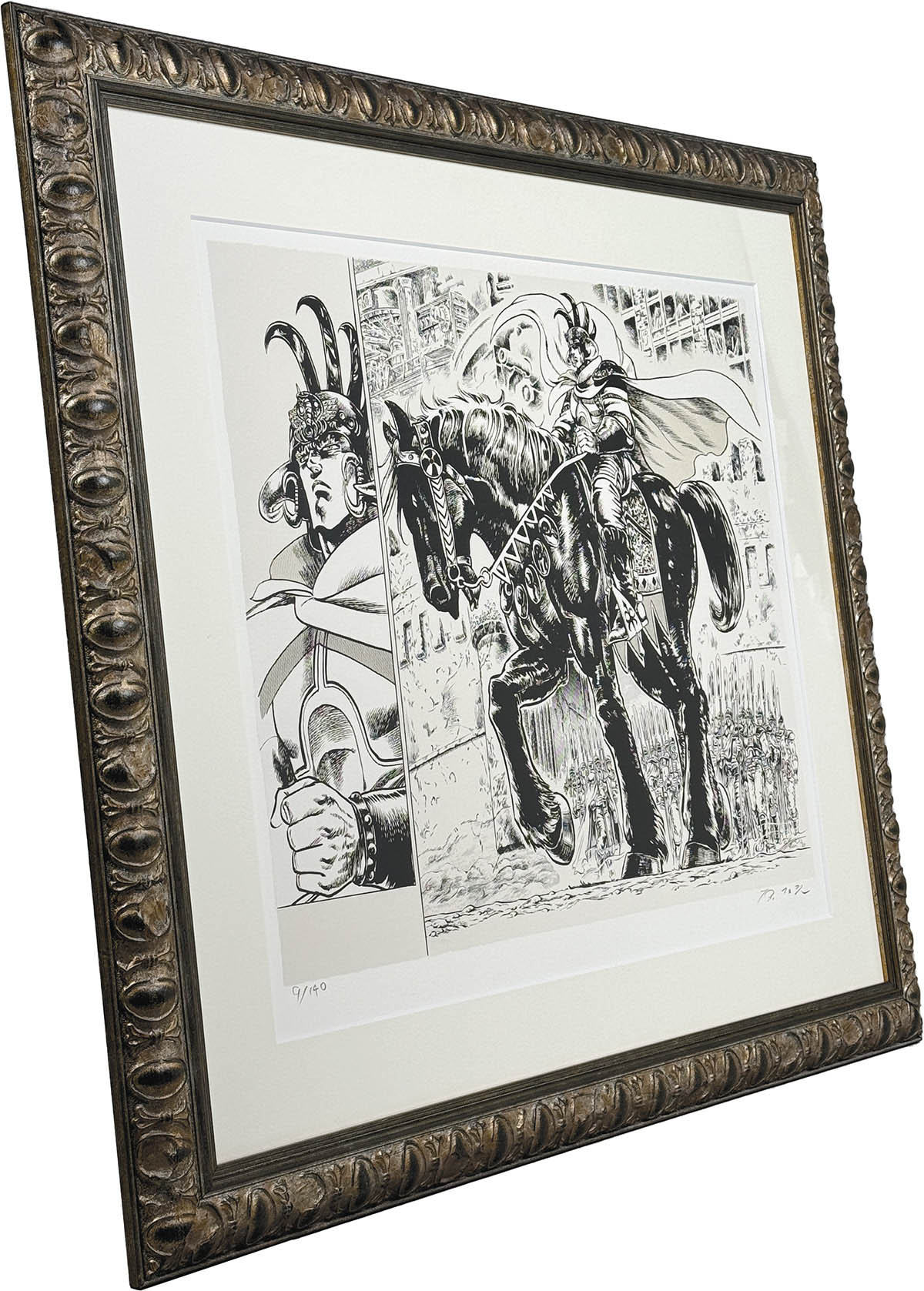 C84激レア✨ 7/120 北斗の拳 リトグラフ 直筆サイン 原哲夫 C84激