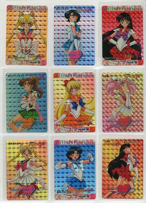 セーラームーン カード 343枚セット 永久会員カード入り