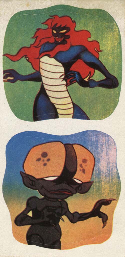 妖怪人間ベム セル画 3枚セット ベム・ベラ・ベロ