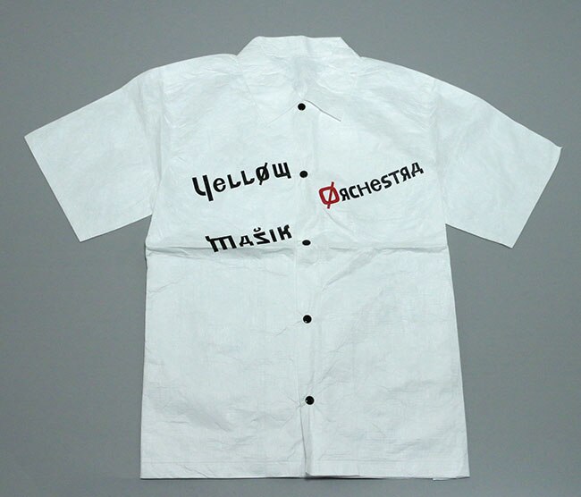 L-R TRAX YMO 復刻紙シャツ L-R TRAX YMO 復刻紙シャツ」