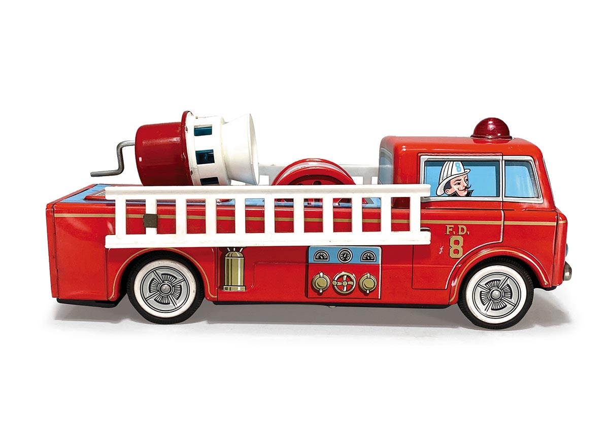 Yahoo!オークション -「ブリキ 消防車」の落札相場・落札価格 ZX-255