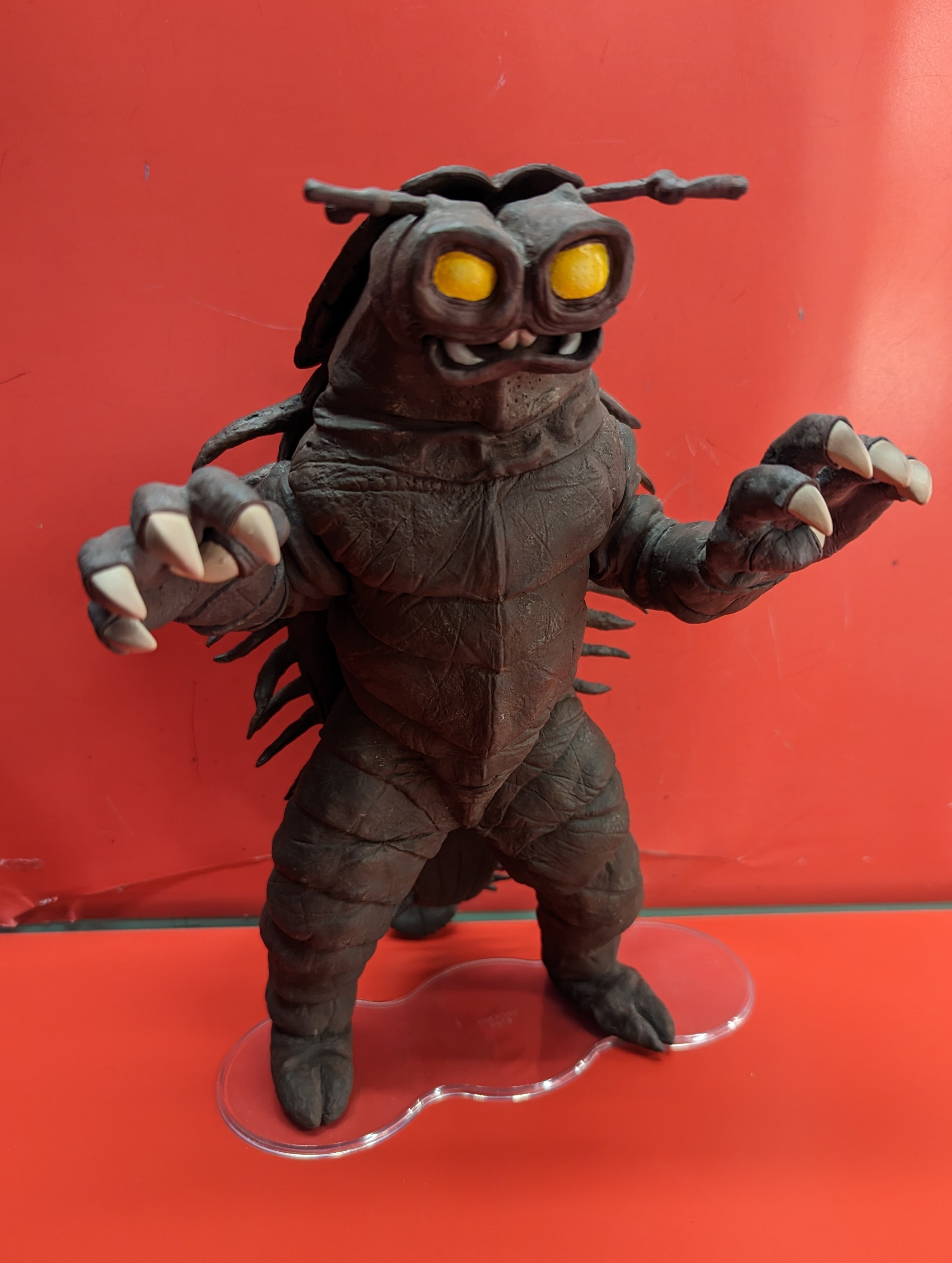 新品未開封】エクスプラス 大怪獣シリーズ 猛毒怪獣ガブラ 少年リック