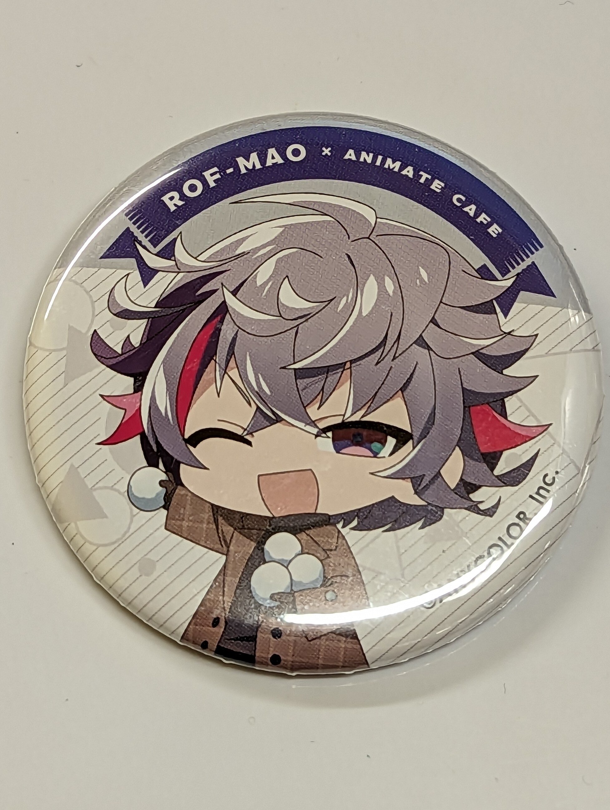 シェリン・バーガンディ 缶バッジ SHOWDOWN レバガチャ キズ有】にじ