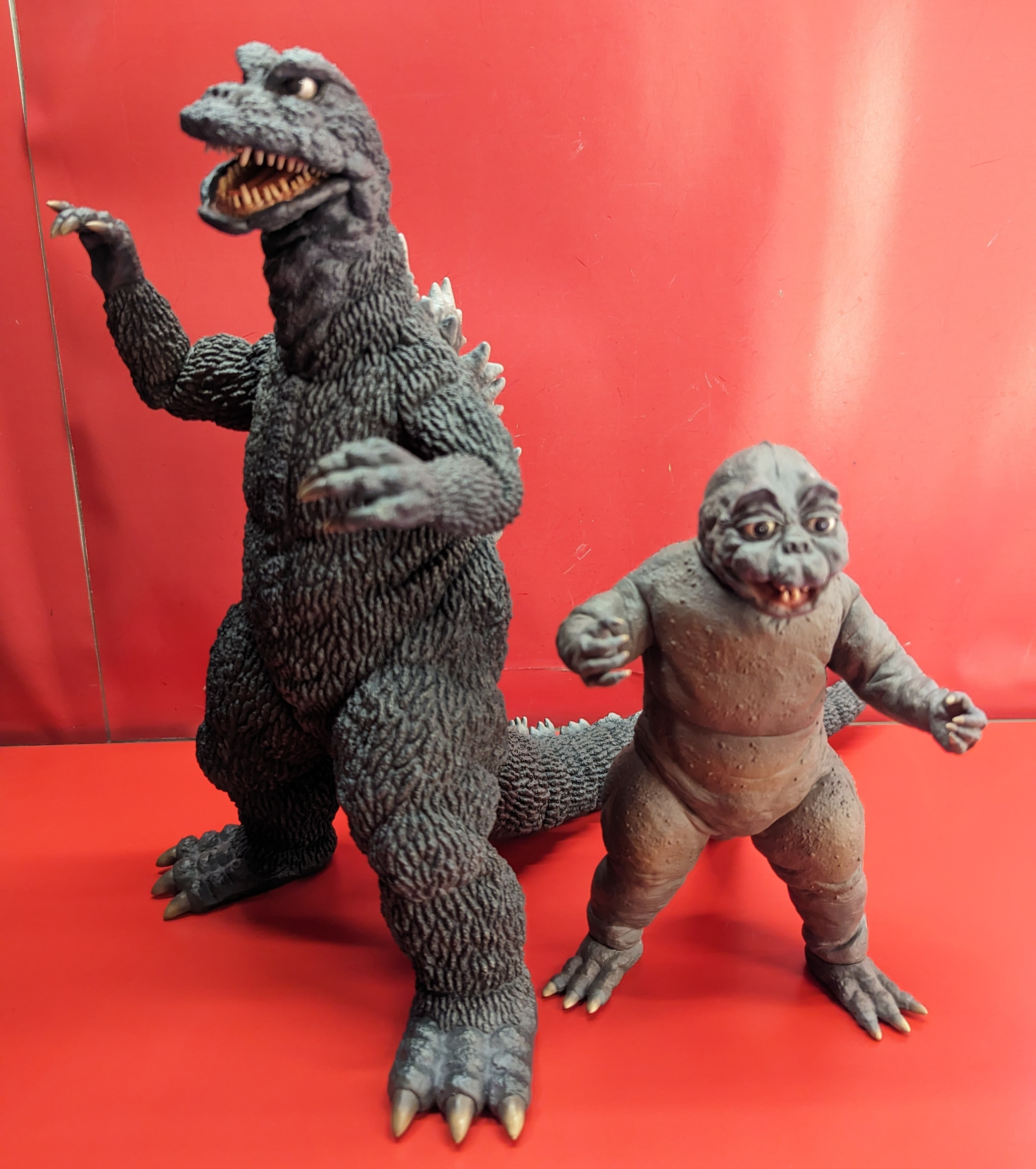 ゴジラ 1968＆ ミニラ 1968 怪獣総進撃 55TH アニバーサリーセット