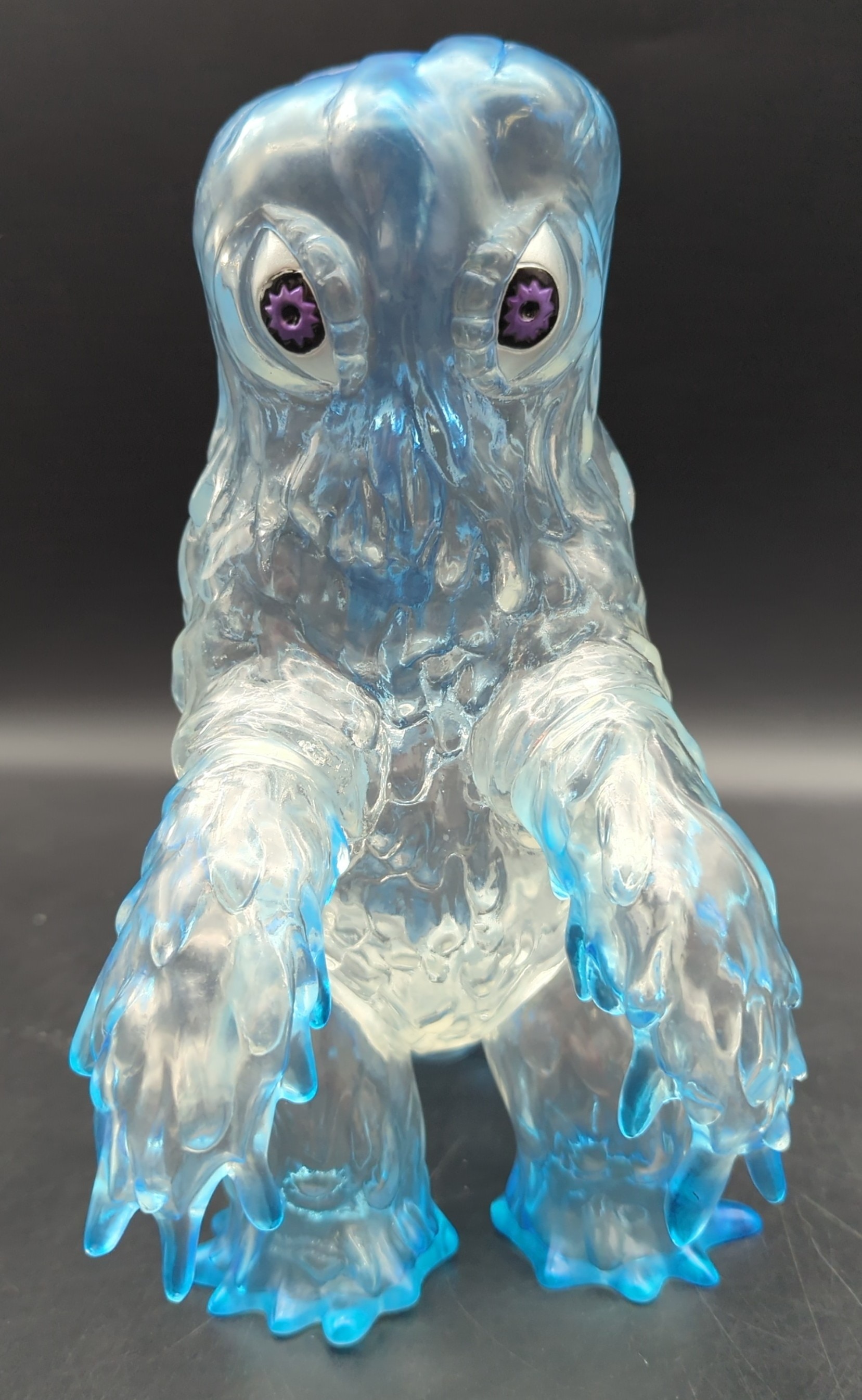 マルガチャ ヘドラ クリア ラメ セット マルガチャ クリアブルーラメ