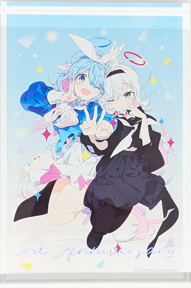 ブルーアーカイブ プラナ 色紙 ブルーアーカイブアロナプラナ色紙