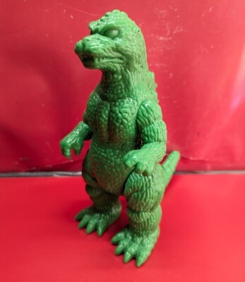 マンダ M1号 世紀の大怪獣東宝怪獣シリーズ ピンク成型/メタ緑 背びれ