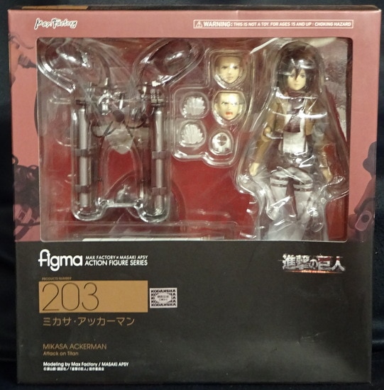 新品 未開封】 figma 進撃の巨人 フィギュア 4体セット