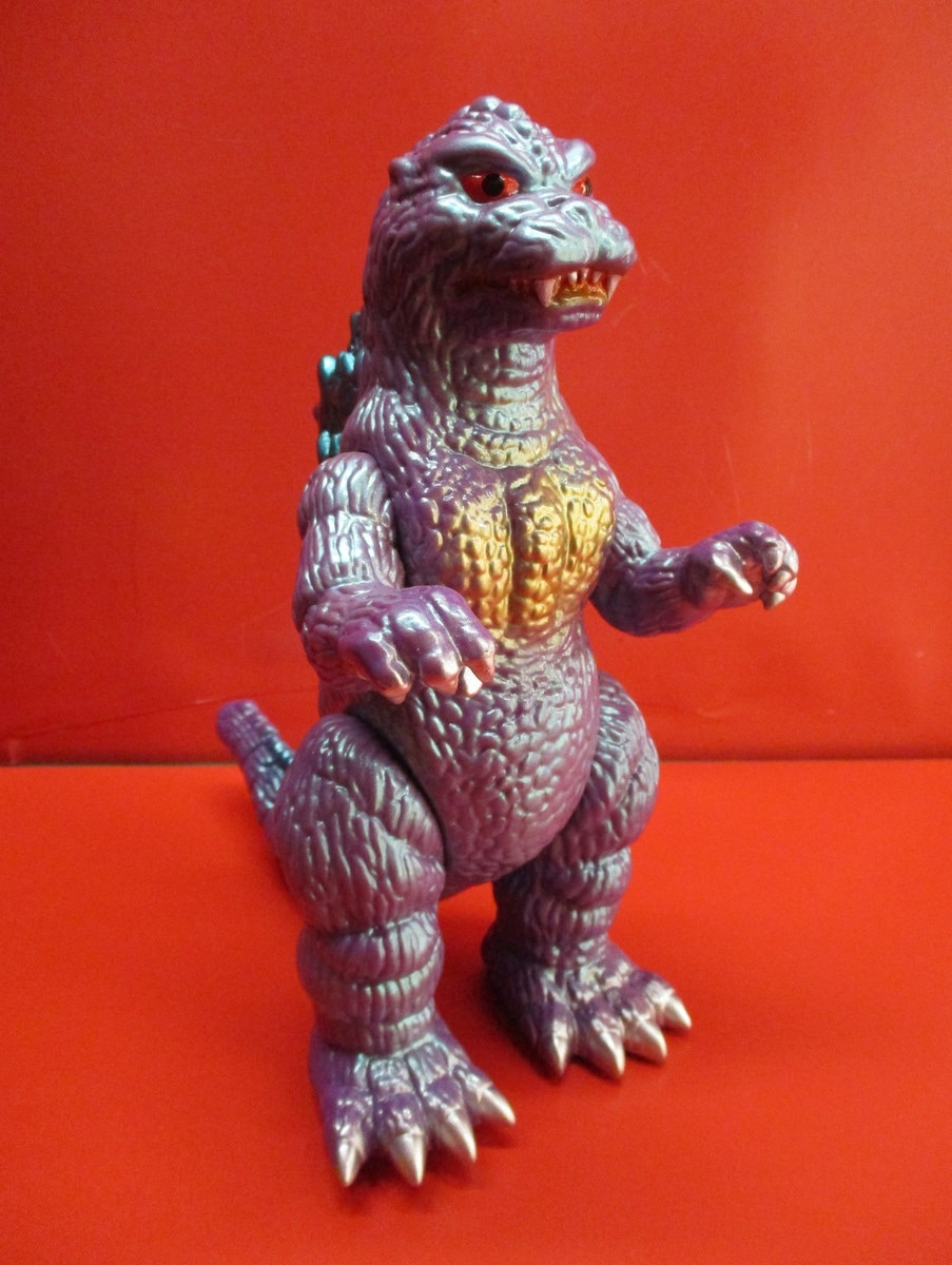 M1号 ミレニアムゴジラ ソフビ ゴジラ タグ、袋あり M1号 ミレニアム
