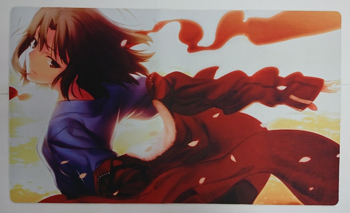 空の境界 FGO Fate 両儀式 クラスター フレシア プレイマット プレイ