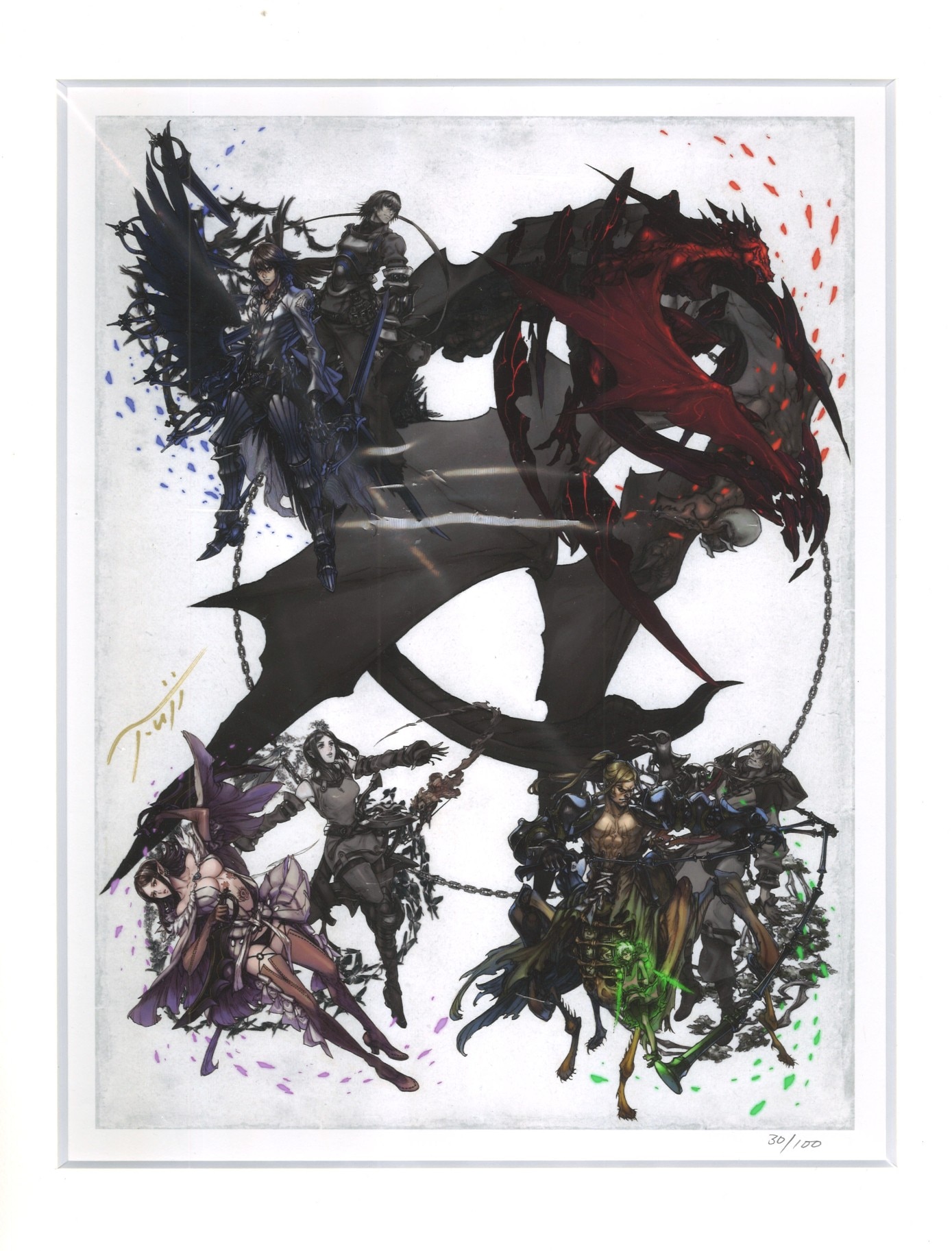 非売品】LOV ロードオブヴァーミリオン プリマグラフィ FF9 エーコ