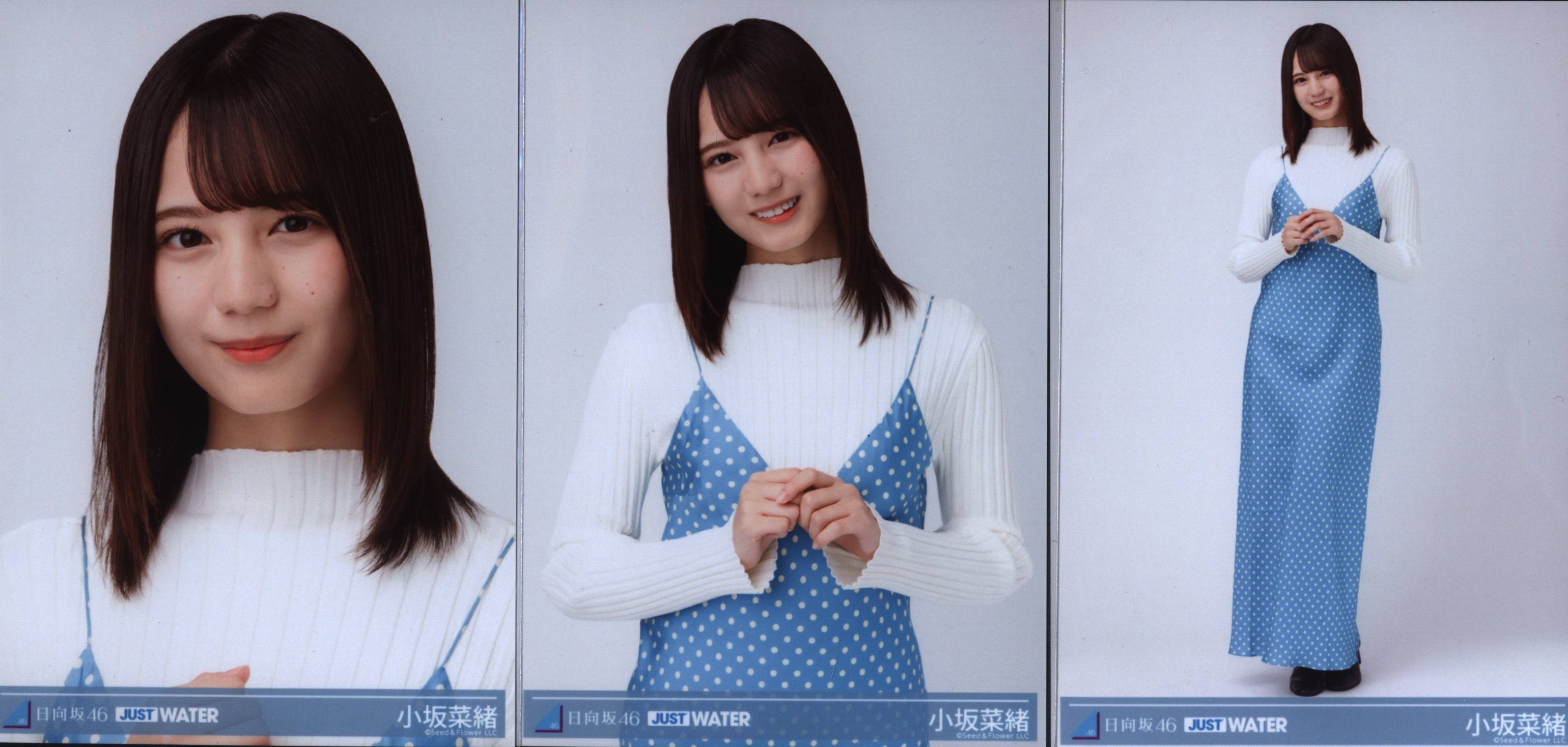 日向坂46 ジャストウォーター 生写真 小坂菜緒 コンプセット 日向坂46