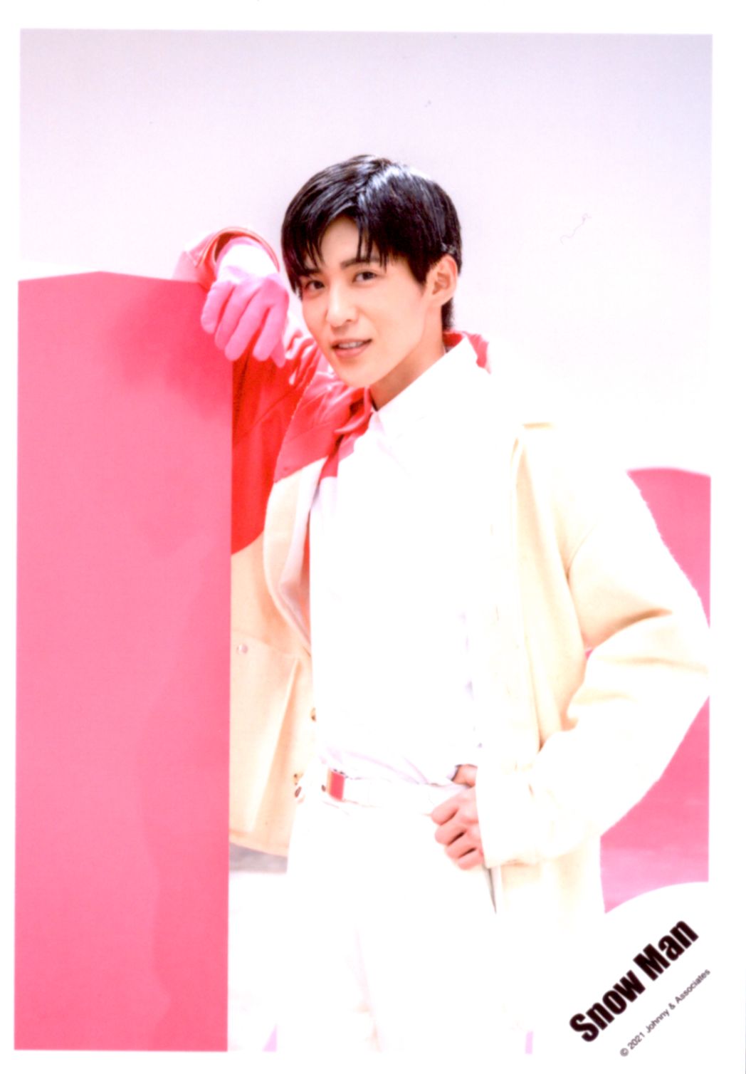 Snow Man 目黒蓮 Jr時代 公式写真