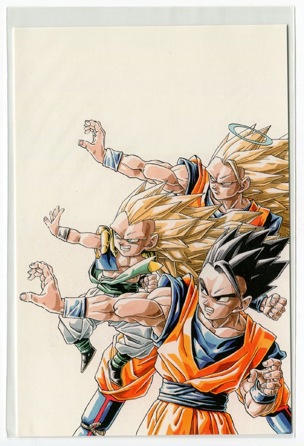 ドラゴンボールカード 孫悟空&悟飯&ゴテンクス