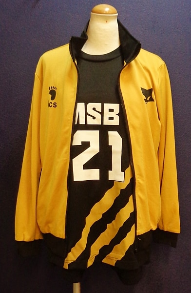 ハイキュージャージLサイズ ムスビィブラックジャッカル ハイキュー