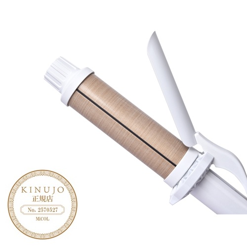 デバイスCP New 絹女-KINUJO- カールアイロン 38mm (KC38N) KINUJOの