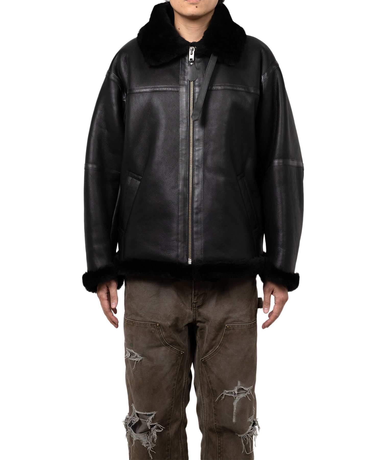 20万！ミハラヤスヒロ/ディアスキン変形ライダースジャケット