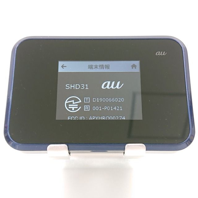 ムスビー｜Speed Wi-Fi NEXT W07 SHD31 au ブラック n09808【Speed Wi