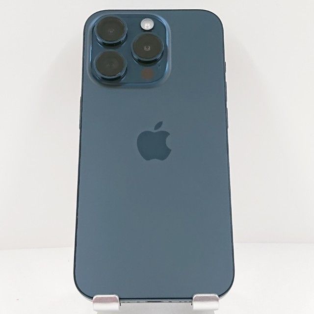 iPhone 15 Pro 256GB SIMフリー ブルーチタニウム カバー付 iPhone15