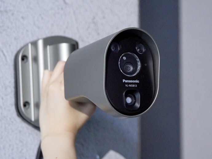 2個 Panasonic VL-WD813X センサーライト付 屋外カメラ Panasonic製VL