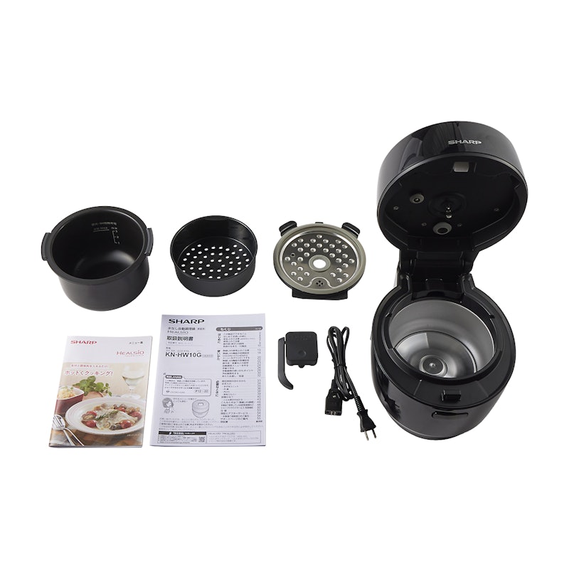 シャープ ヘルシオ ホットクック KN-HW10Gをレビュー！クチコミ・評判