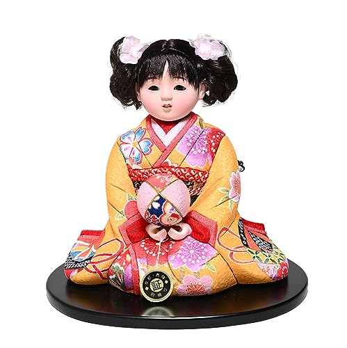 公式 市松人形 京人形 M900 熊倉聖祥】京製尺二市松人形（女