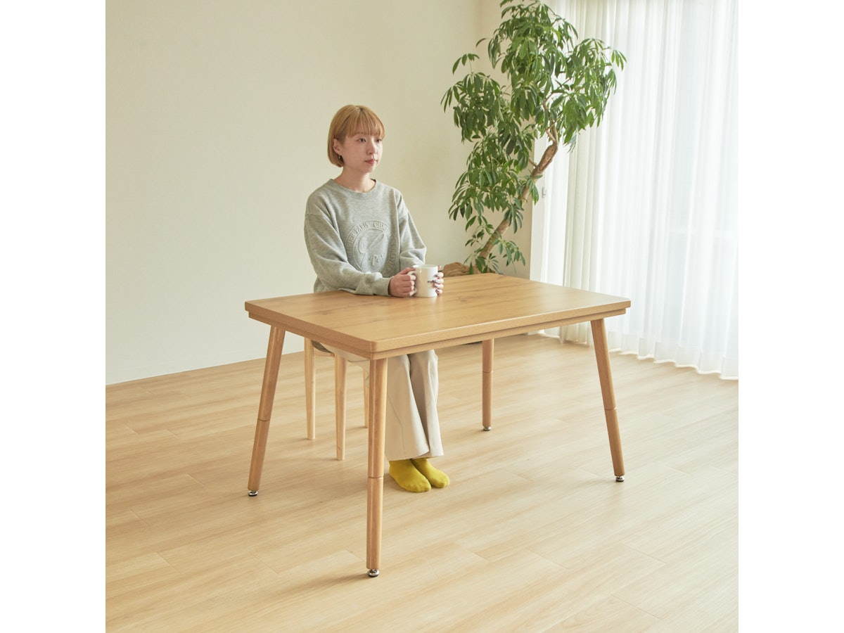 こたつ N-HBK120GL Amazon.co.jp : こたつ テーブル 長方形 105×75cm